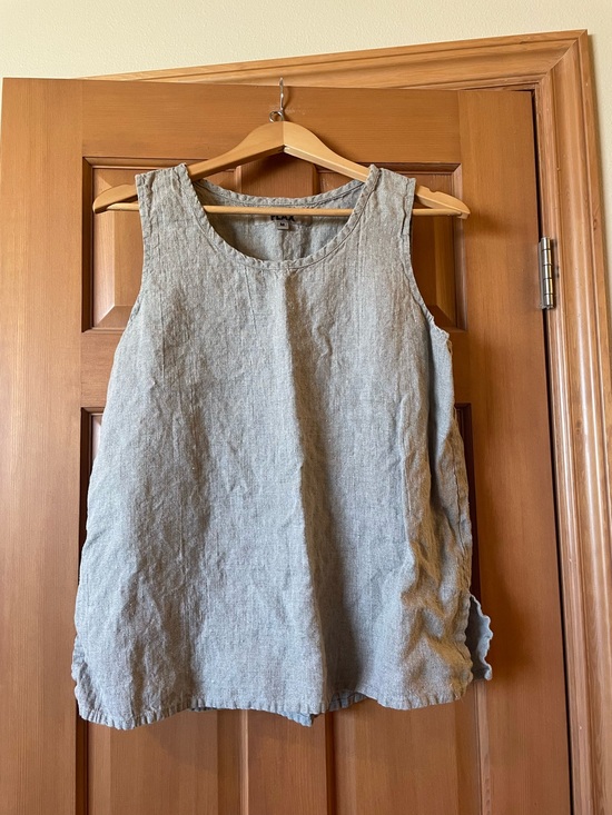 Flax Tops - Flax linen tank